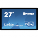 iiyama ProLite TF2738MSC-B2 - LED monitor - 27" - open frame - touchscreen - 1920 x 1080 Full HD (1080p) @ 60 Hz - A-MVA+ - 300 cd / m² - 3000:1 - 5 ms - HDMI, DVI, DisplayPort - speakers - black