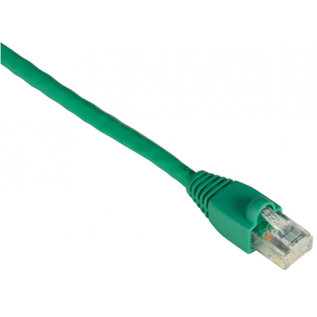 Black Box GigaTrue - Patch cable - RJ-45 (M) to RJ-45 (M) - 90 cm - CAT 6 - booted, snagless, stranded - green - 2
