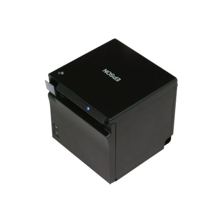 Epson TM m50 (132) - Receipt printer - thermal line - Roll (7.95 cm) - 180 x 180 dpi - up to 350 mm / sec - USB 2.0, LAN, serial, USB 2.0 host - cutter - black - 5