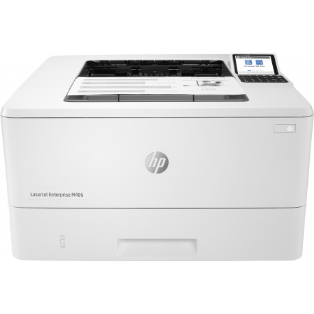 HP LaserJet Enterprise M406dn - Printer - B / W - Duplex - laser - A4 / Legal - 1200 x 1200 dpi - up to 40 ppm - capacity: 350 sheets - USB 2.0, Gigabit LAN, USB 2.0 host - 7