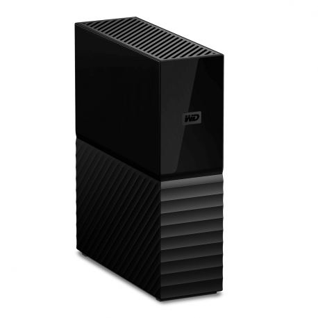 WD My Book WDBBGB0160HBK - Hard drive - encrypted - 16 TB - external (desktop) - USB 3.0 - 256-bit AES - black - 5
