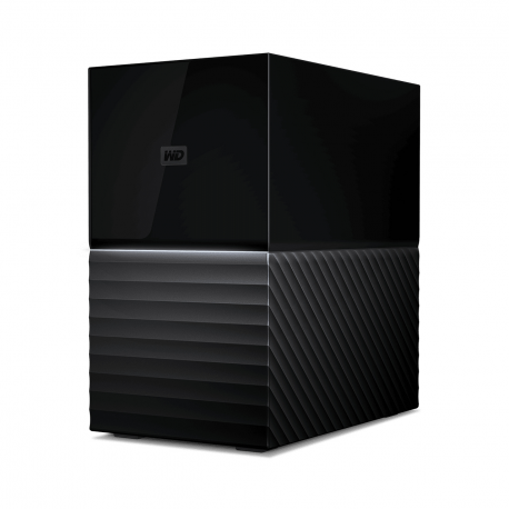 WD My Book Duo WDBFBE0360JBK - Hard drive array - 36 TB - 2 bays - HDD 18 TB x 2 - USB 3.1 Gen 1 (external) - 6