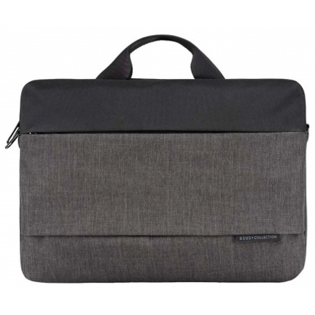 ASUS EOS 2 - Notebook carrying case - 15.6" - black, dark grey - 0