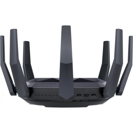 ASUS RT-AX89X - Wireless router - 8-port switch - 10 GigE - WAN ports: 2 - 802.11a/b/g/n/ac/ax - Dual Band - 5