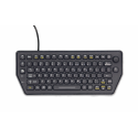 iKey SLK-79-FSR - Keyboard - with Force Sensing Resistor Pointing Device - backlit - USB