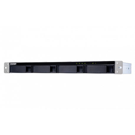 QNAP TL-R400S - Hard drive array - 4 bays (SATA-600) - SATA 6Gb/s (external) - rack-mountable - 1U - 7