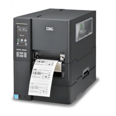 TSC MH641T - Label printer - direct thermal  /  thermal transfer - Roll (11.4 cm) - 600 dpi - up to 152 mm / sec - USB 2.0, LAN, serial, USB host - 0