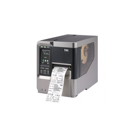 TSC MX341P - Label printer - direct thermal  /  thermal transfer - Roll (11.4 cm) - 300 dpi - up to 356 mm / sec - USB 2.0, LAN, USB host, RS232 - 0