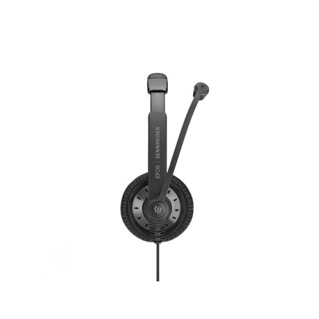 EPOS I SENNHEISER SC 75 USB MS - Headset - on-ear - wired - USB, 3.5 mm jack - black - 0