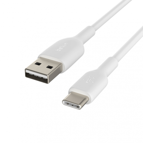 Belkin BOOST CHARGE - USB cable - USB-C (M) to USB (M) - 1 m - white - 2
