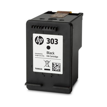 HP 303 - 4 ml - black - original - ink cartridge - for Envy Photo 62XX, Photo 71XX, Photo 78XX; Tango; Tango X - 1