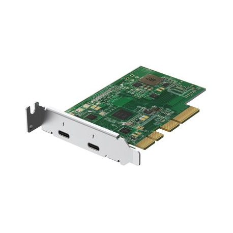 QNAP QXP-T32P - Thunderbolt adapter - PCIe 3.0 x4 low profile - Thunderbolt 3 x 2 - for QNAP TVS-H1288X, TVS-H1688X - 5
