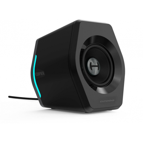 Edifier G2000 - Speakers - for PC - wireless - Bluetooth - 16 Watt (Total) - black - 2