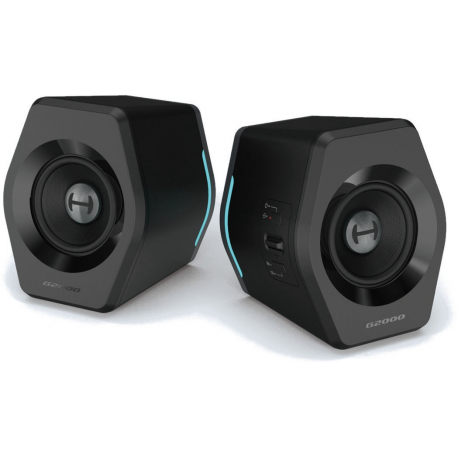 Edifier G2000 - Speakers - for PC - wireless - Bluetooth - 16 Watt (Total) - black - 3