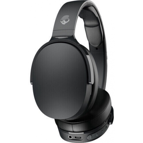 Skullcandy HESH Evo - Headphones with mic - full size - Bluetooth - wireless, wired - noise isolating - true black - 5
