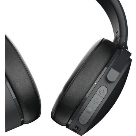 Skullcandy HESH Evo - Headphones with mic - full size - Bluetooth - wireless, wired - noise isolating - true black - 7