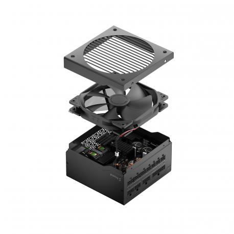Fractal Design Ion Gold - Power supply (internal) - ATX12V 2.52 /  EPS12V 2.92 - 80 PLUS Gold - AC 100-240 V - 750 Watt - Europe - black - 29