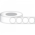 Primera Paper High Gloss - Smooth glossy - white - 76 mm round 850 label(s) (1 roll(s) x 850) labels - for Primera LX1000e Color Label Printer, LX2000e, LX900e Color Label Printer, LX910e