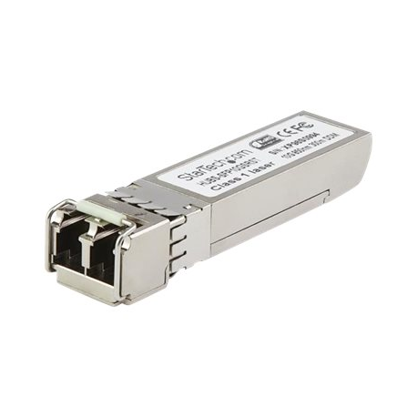 StarTech.com Dell EMC SFP-10G-LR Compatible SFP+ Module, 10GBASE-LR, 10GbE Single Mode (SMF) Fiber SMF Optic Transceiver, 10GE Gigabit Ethernet SFP+, LC Connector, 10km, 1310nm, DDM, SFP+ - Lifetime Warranty (SFP10GLREMST) - SFP+ transceiver module (equivalent to: Dell EMC SFP-10G-LR) - 10 GigE - 10GBase-LR - LC single-mode - up to 10 km - 1310 nm - 1