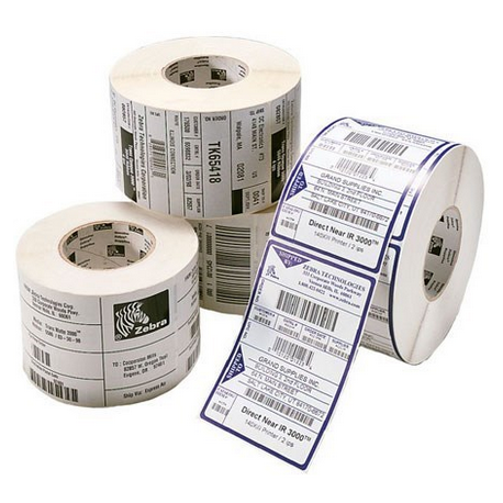 Zebra Z-Perform 1000D - Paper - permanent acrylic adhesive - uncoated - 5.3 mil - 70 x 40 mm 1650 label(s) (1 roll(s) x 1650) labels - 0