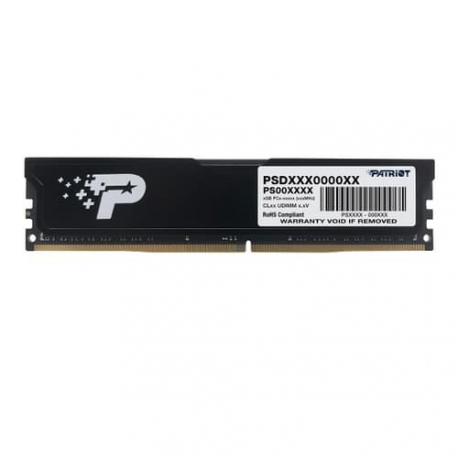 Patriot Signature Line - DDR4 - module - 16 GB - DIMM 288-pin - 3200 MHz / PC4-25600 - CL22 - 1.2 V - unbuffered - non-ECC - 0
