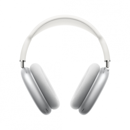 Apple AirPods Max - Headphones with mic - full size - Bluetooth - wireless - active noise cancelling - silver - for iPad / iPhone / iPod / TV / Watch - 0