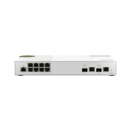 QNAP QSW-M2108-2C - Switch - Managed - 2 x 10 Gigabit SFP+ + 8 x 2.5GBase-T - desktop - 0
