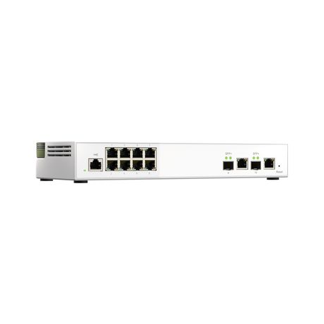 QNAP QSW-M2108-2C - Switch - Managed - 2 x 10 Gigabit SFP+ + 8 x 2.5GBase-T - desktop - 2