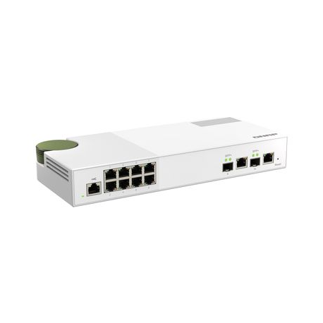 QNAP QSW-M2108-2C - Switch - Managed - 2 x 10 Gigabit SFP+ + 8 x 2.5GBase-T - desktop - 4