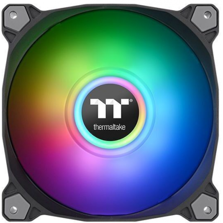 Thermaltake Pure Duo 14 ARGB Sync Radiator Fan - Case fan - 140 mm - black (pack of 2) - 1