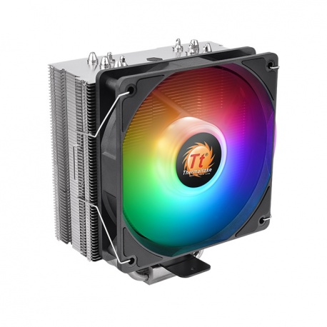 Thermaltake UX210 ARGB Lighting - Processor cooler - (for: LGA1156, LGA1366, LGA1155, LGA2011, LGA1150, LGA2011-3, LGA1151, LGA2066, LGA1200) - copper base with aluminium fins - 120 mm - 5