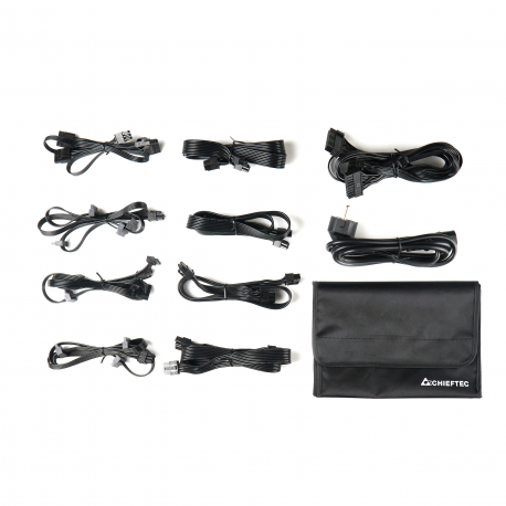 Chieftec Polaris Series - Power supply (internal) - ATX12V 2.3/ EPS12V - 80 PLUS Gold - AC 100-240 V - 850 Watt - active PFC - 5