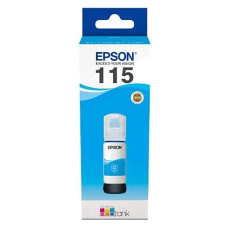 Epson EcoTank 115 - 70 ml - cyan - original - ink refill - for Epson L8160, L8180 - 0