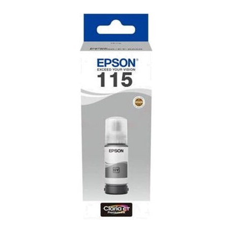 Epson EcoTank 115 - 70 ml - grey - original - ink refill - for Epson L8160, L8180 - 0