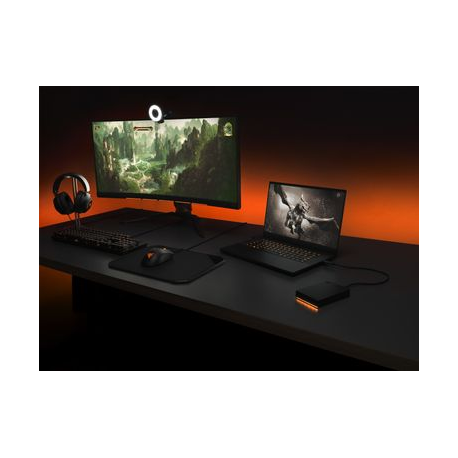 Seagate FireCuda STKL5000400 - Hard drive - 5 TB - external (portable) - USB 3.0 - 5400 rpm - with 3 years Seagate Rescue Data Recovery - 7