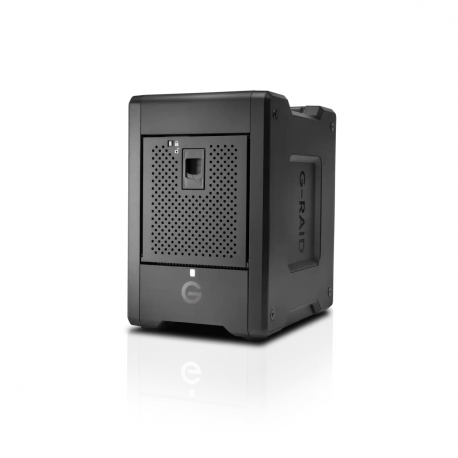 SanDisk Professional G-RAID SHUTTLE 4 - Hard drive array - 48 TB - 4 bays - HDD 12 TB x 4 - Thunderbolt 3, USB 3.2 Gen 2 (external) - 0
