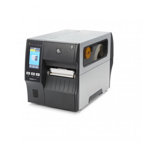 Zebra ZT400 Series ZT411 - Label printer - direct thermal  /  thermal transfer - Roll (11.4 cm) - 203 dpi - up to 356 mm / sec - USB 2.0, LAN, serial, USB host, Bluetooth 4.1 - tear bar - 2