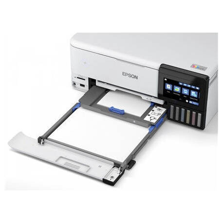 Epson EcoTank L8160 - Multifunction printer - colour - ink-jet - A4 / Letter (media) - up to 16 ppm (printing) - 100 sheets - USB, LAN, USB host, Wi-Fi(ac) - 1