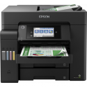 Epson EcoTank L6550 - Multifunction printer - colour - ink-jet - A4 (210 x 297 mm) (original) - A4 / Legal (media) - up to 25 ppm (printing) - 550 sheets - 33.6 Kbps - USB 2.0, Gigabit LAN, USB 2.0 host, Wi-Fi(ac) - black