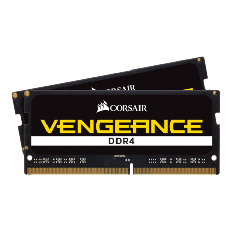 CORSAIR Vengeance - DDR4 - kit - 32 GB: 2 x 16 GB - SO-DIMM 260-pin - 3200 MHz  /  PC4-25600 - CL22 - 1.2 V - unbuffered - non-ECC - 0