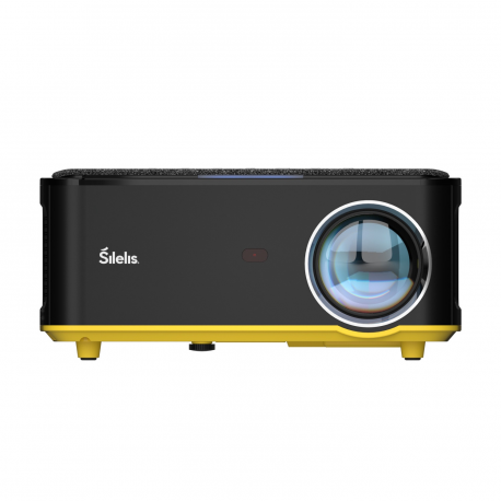 Silelis P-4 - LCD projector - portable - 6000 lumens - Full HD (1920 x 1080) - 16:9 - 1080p - Wi-Fi / Miracast - 0