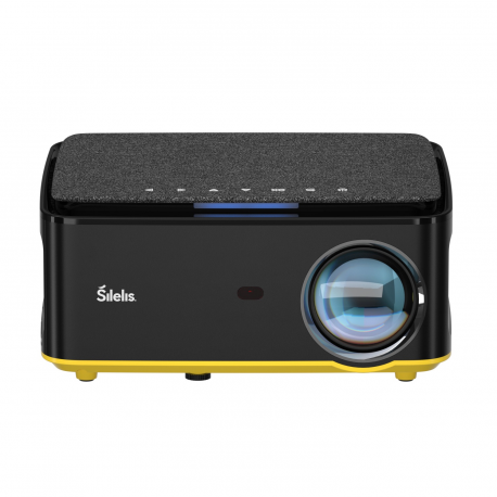 Silelis P-4 - LCD projector - portable - 6000 lumens - Full HD (1920 x 1080) - 16:9 - 1080p - Wi-Fi / Miracast - 1