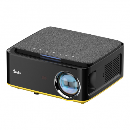 Silelis P-4 - LCD projector - portable - 6000 lumens - Full HD (1920 x 1080) - 16:9 - 1080p - Wi-Fi / Miracast - 2