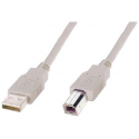 goobay - USB cable - USB Type B (M) to USB (M) - USB 2.0 - 5 m - black