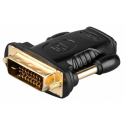 goobay A 333 G - Video adapter - HDMI (F) to DVI-D (M)