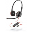 Poly Blackwire C3220 USB-C - 3200 Series - headset - on-ear - wired - USB-C - noise isolating