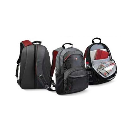 PORT HOUSTON - Notebook carrying backpack - 15.6" - noir - 0