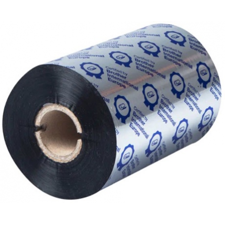 Brother Premium - Black - 110 mm x 450 m - print ink ribbon refill (thermal transfer) - for Brother TJ-4020TN, TJ-4021TN, TJ-4120TN, TJ-4121TN, TJ-4420TN, TJ-4422TN - 1