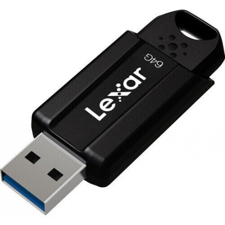 Lexar JumpDrive S80 - USB flash drive - 64 GB - USB 3.1 - black - 2