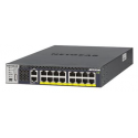 NETGEAR M4300-16X - Switch - L3 - Managed - 16 x 100/1000/2.5G/5G/10GBase-T (PoE+) - rack-mountable - PoE+ (500 W)